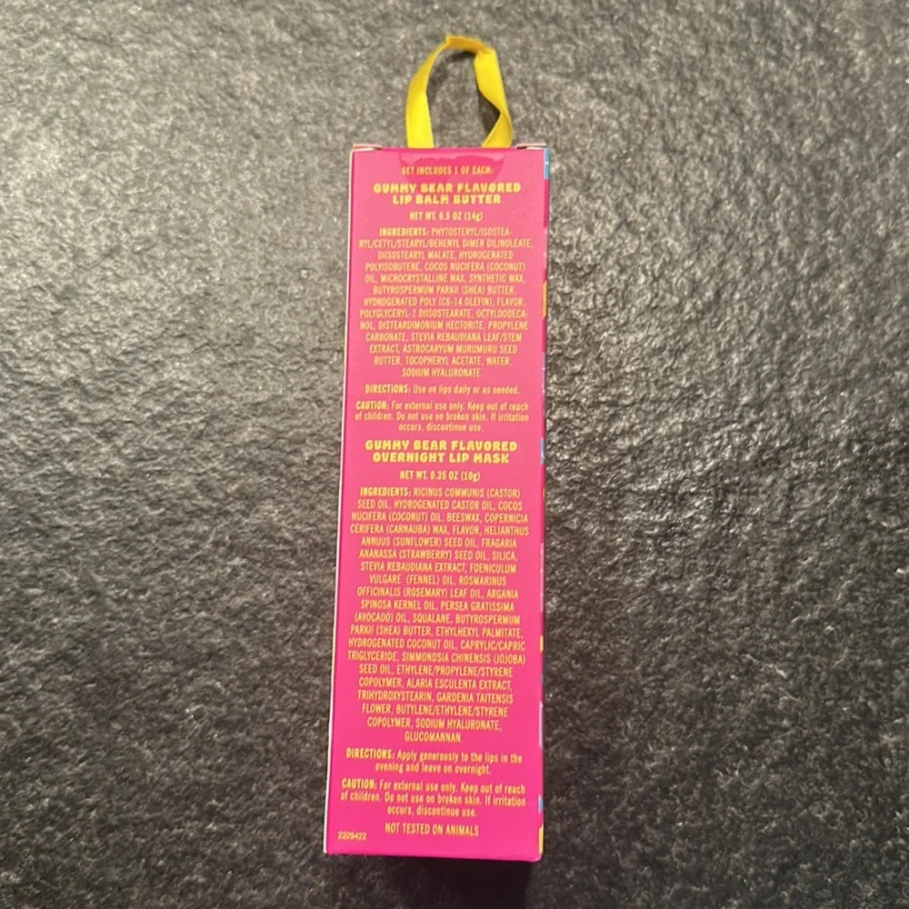 Trader Joe’s Gummy Bear Flavored Lip Duo Limited Edition NEW